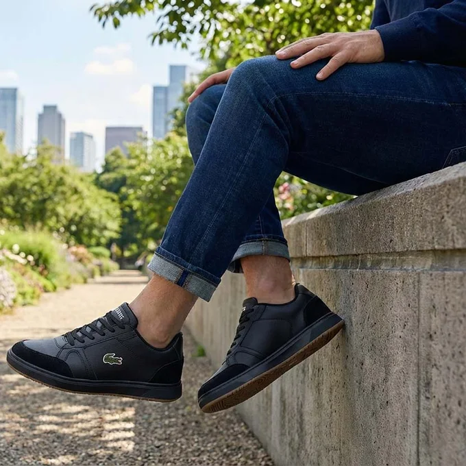baskets chaussures 2026 classe sport noir – Image 8